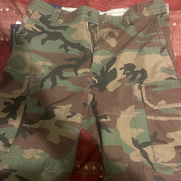 Ralph Lauren army cargo shorts 36 - Picture 3 of 15
